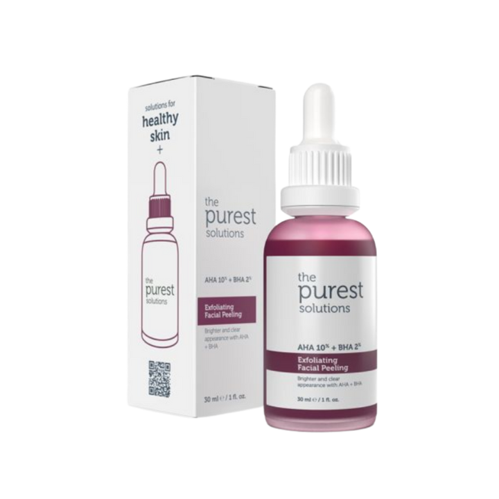 The Purest Solutions Exfoliating Facial Peeling  - 30ml | ذا بيورست سيروم مقشر الأحماض - 30 مل