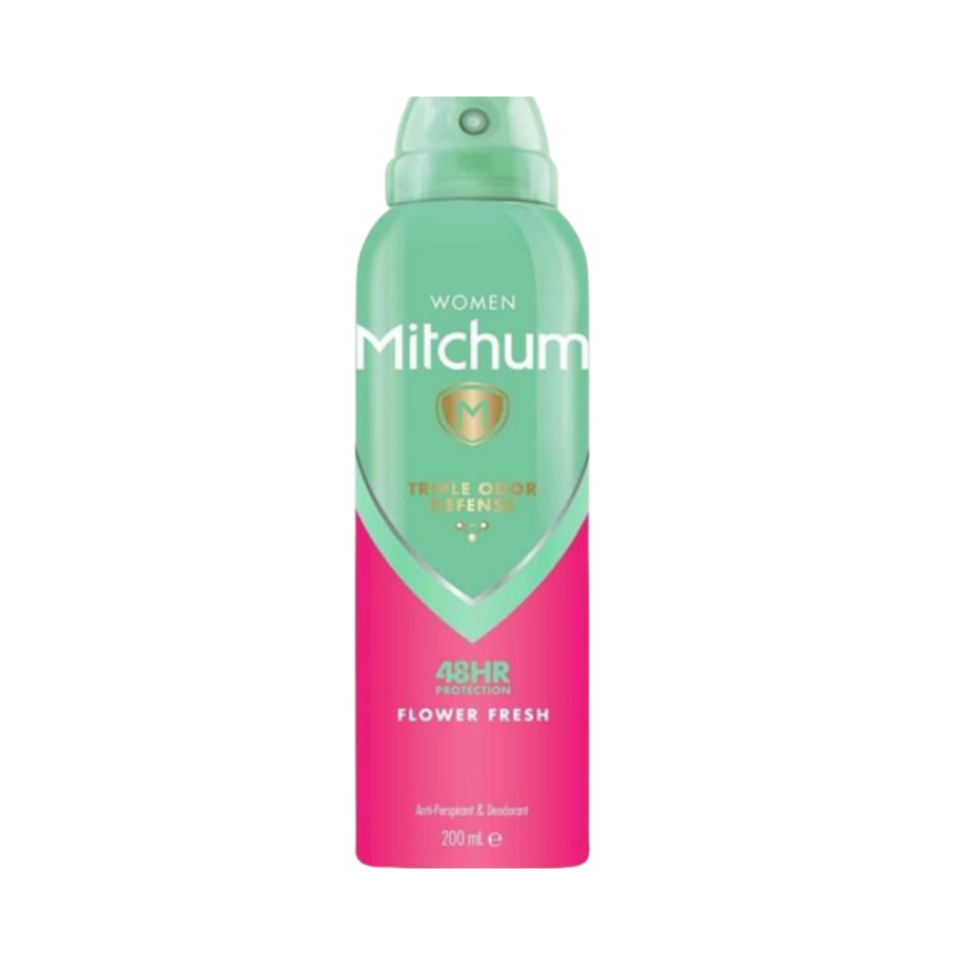 Mitchum Antiperspirant & Deodorant 48H - 200ml | ميتشوم بخاخ مزيل تعرق لمدة 48 ساعة - 200 مل