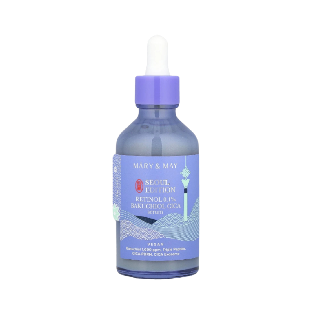 MARY & MAY Retinol 0.1% Bakuchiol Cica Serum - 80ml | ماري اند ماي  سيروم الريتينول 0.1% و الباكشيول و السيكا - 80 مل