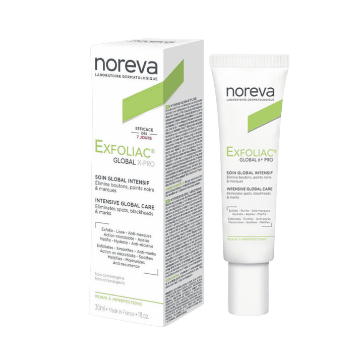 noreva Exfoliac Global X-Pro - 30ml | نوريفا كريم معالج لحب الشباب - 30 مل