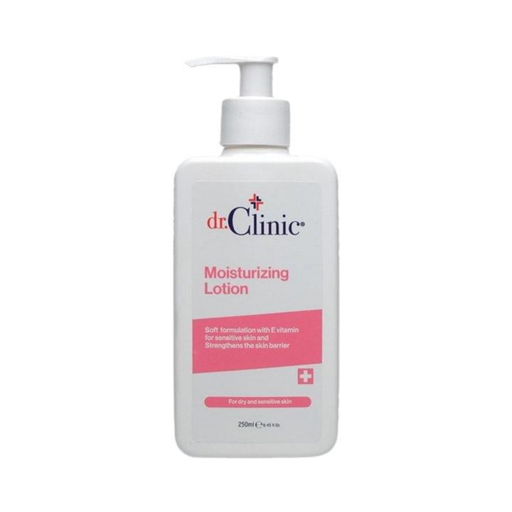 dr.Clinic Moisturizing Lotion For Dry Skin - 250ml | دكتور كلينك لوشن مرطب للبشرة الجاقة - 250 مل