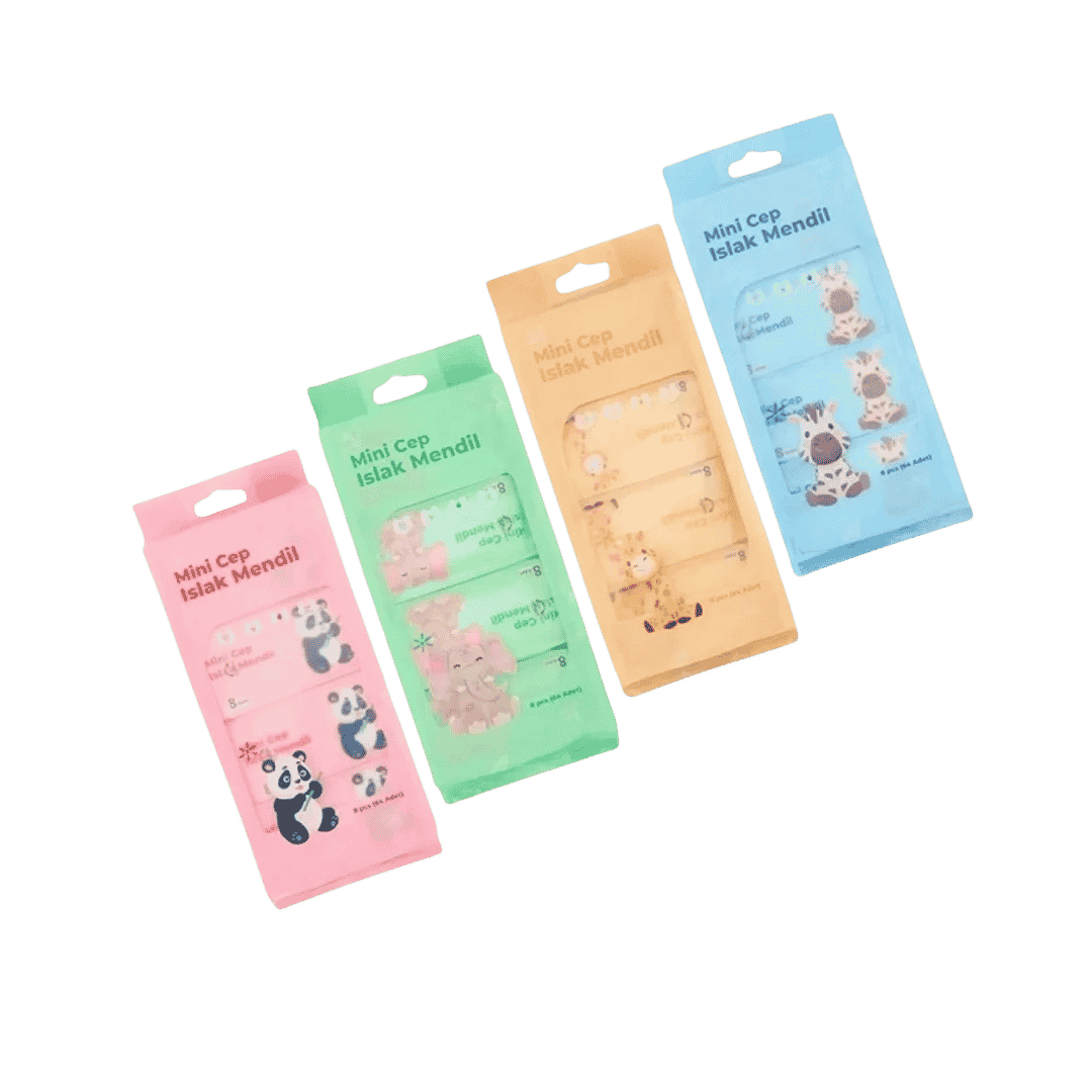 Tools & Cases Mini Cep Islak Mendil 8 Pcs - 64 Adet | مناديل مبللة 8 قطع - 64 منديل
