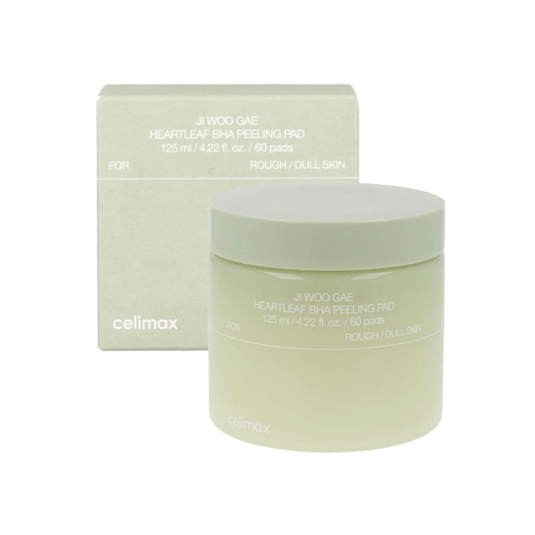 celimax Heartleaf Bha Peeling Pad - 60pcs | سيليماكس وسادات تونر مقشرة بحمض ال BHA - 60 قطعة
