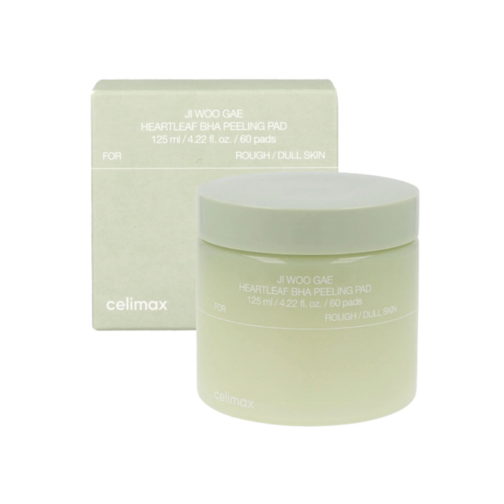 celimax Heartleaf Bha Peeling Pad - 60pcs | سيليماكس وسادات تونر مقشرة بحمض ال BHA - 60 قطعة