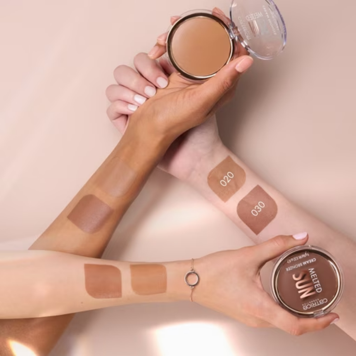 Catrice Melted Sun Cream Bronzer 020 Beach Babe - 9g | كاتريس برونزر كريمي - 9 غرام