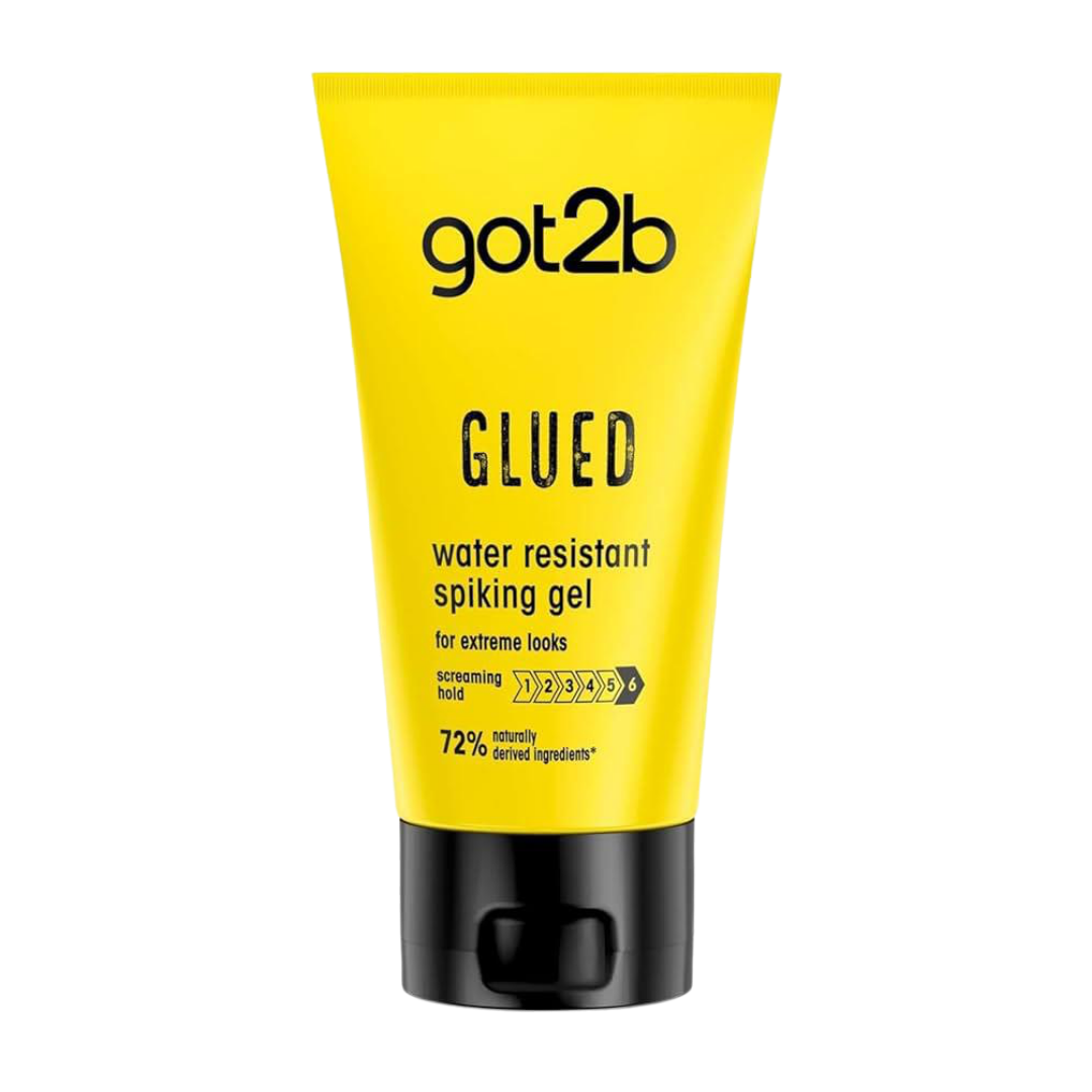 got2b Glued Spiking Hair Gel Water Resistant - 150ml | جوت تو بي جل تصفيف الشعر المقاوم للماء - 150 مل