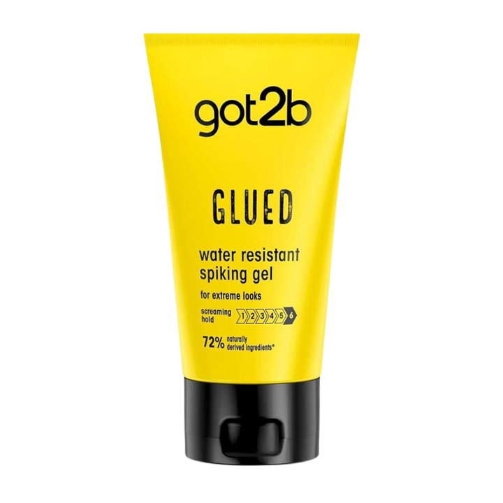 got2b Glued Spiking Hair Gel Water Resistant - 150ml | جوت تو بي جل تصفيف الشعر المقاوم للماء - 150 مل