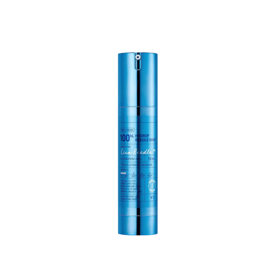 VT Cosmetics Hydrop Reedle Shot 100 HL Serum - 50ml | في تي كوزمتيك سيروم الوخز الدقيق بالهيالورونيك اسيد - 50 مل