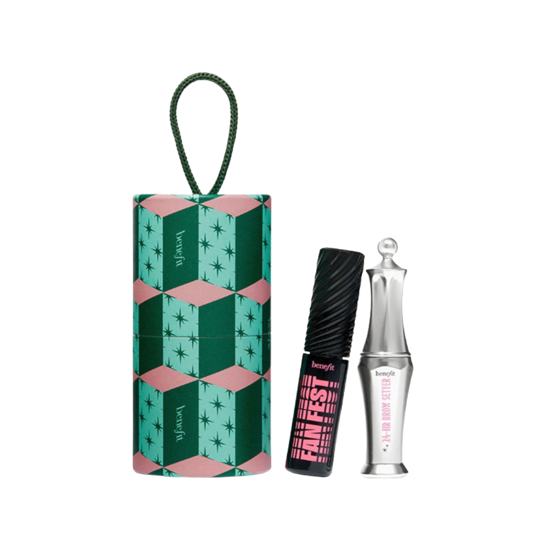 BENEFIT Lash & Brow Bells Gift Set - 2 pieces | بنفت مجموعة تحتوي على ماسكارا وجل تصفيف الحواجب - 2 قطع