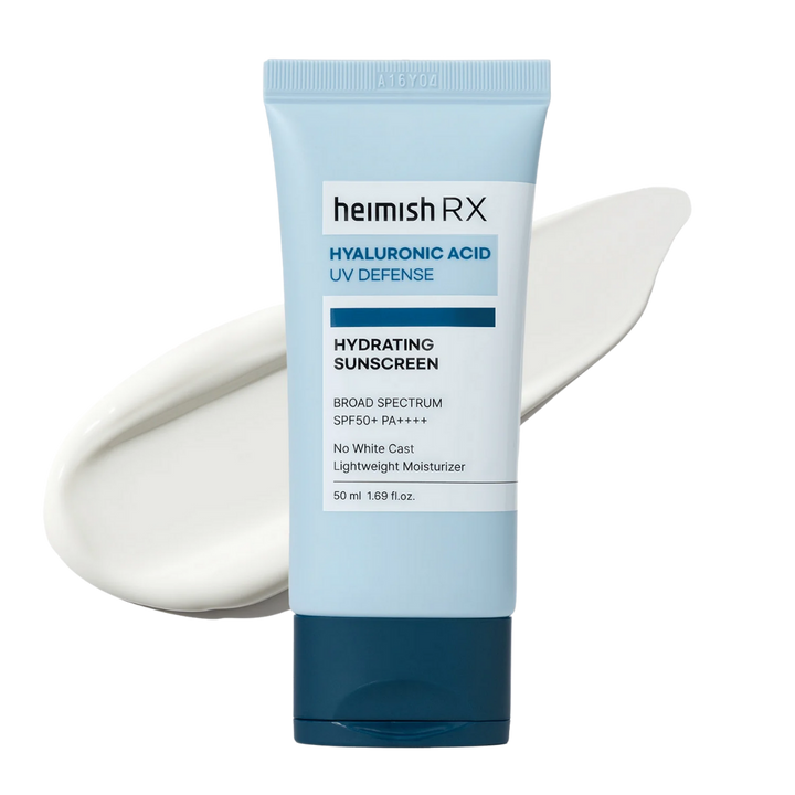 heimish RX Hyaluronic Acid Hydrating Sunscreen SPF50+ PA++++ - 50ml | هيميش واقي شمسي بالهيالورونيك اسيد - 50 مل