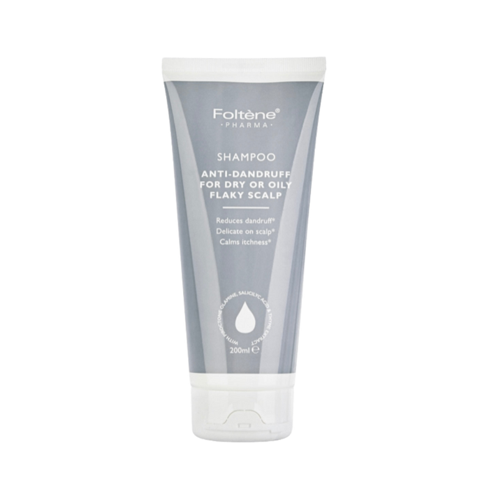 Foltene Pharma Shampoo Anti-Dandruff For Dry Or Oily Flaky Scalp - 200m | فولتين فارما شامبو لعلاج فروة الرأس الدهنية و الجافة - 200 مل