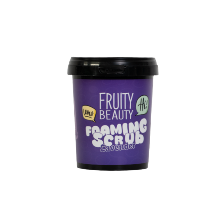 FRUITY BEAUTY Foaming Scrub - 600ml | فروتي بيوتي مقشر رغوي للجسم - 600 مل