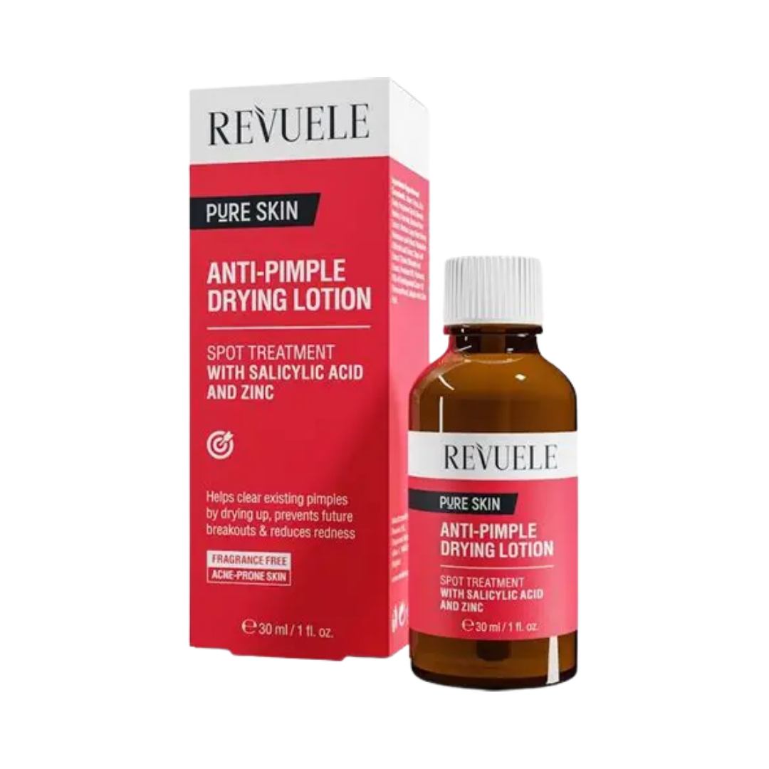Revuele Anti-pimple drying lotion - 30ml | ريفويل محلول موضعي لعلاج حب الشباب - 30 مل