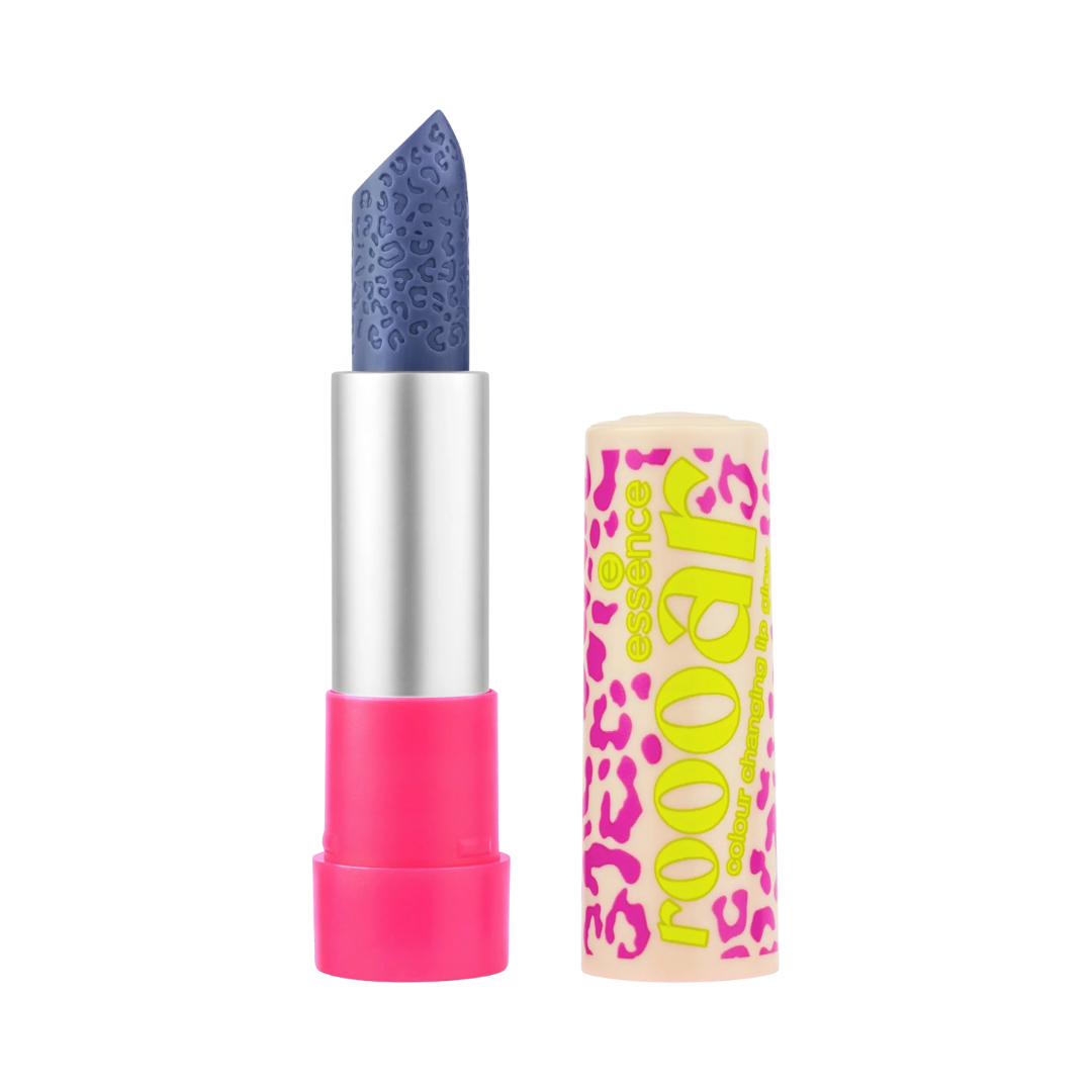 Essence  roooar colour changing lip glow - 3,4g| ايسنس بلسم شفاه متغيّر اللون-3.4 غرام