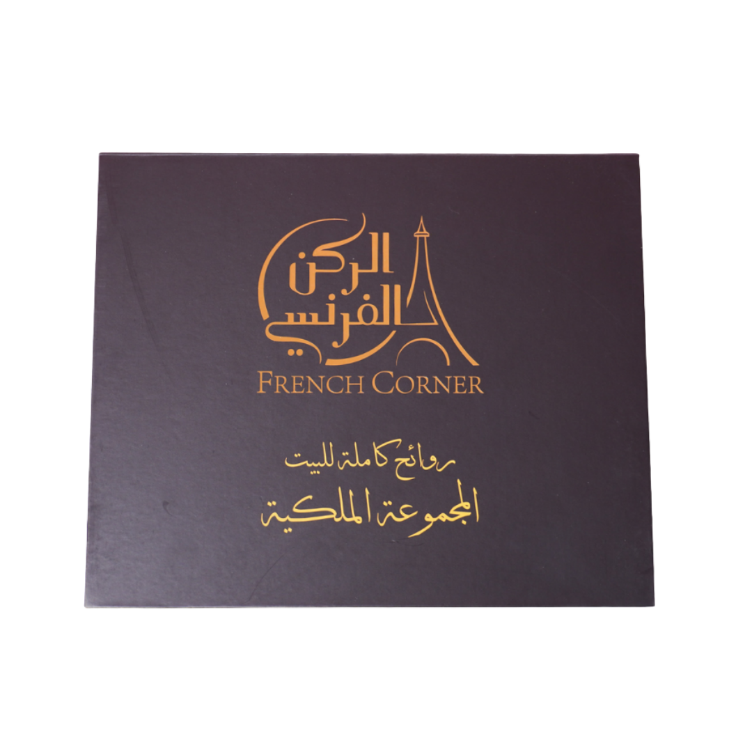 Alharamain French Corner The Royal Group Incense - 4pcsx50g| الحرمين بخور برائحة عطرية ملكية 50- غرام