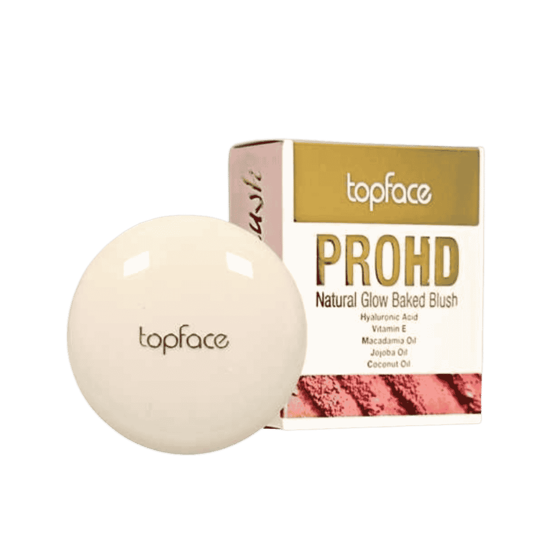 topface Prohd Natural Glow Baked Blush - 4g | توب فيس بلاش - 4غ