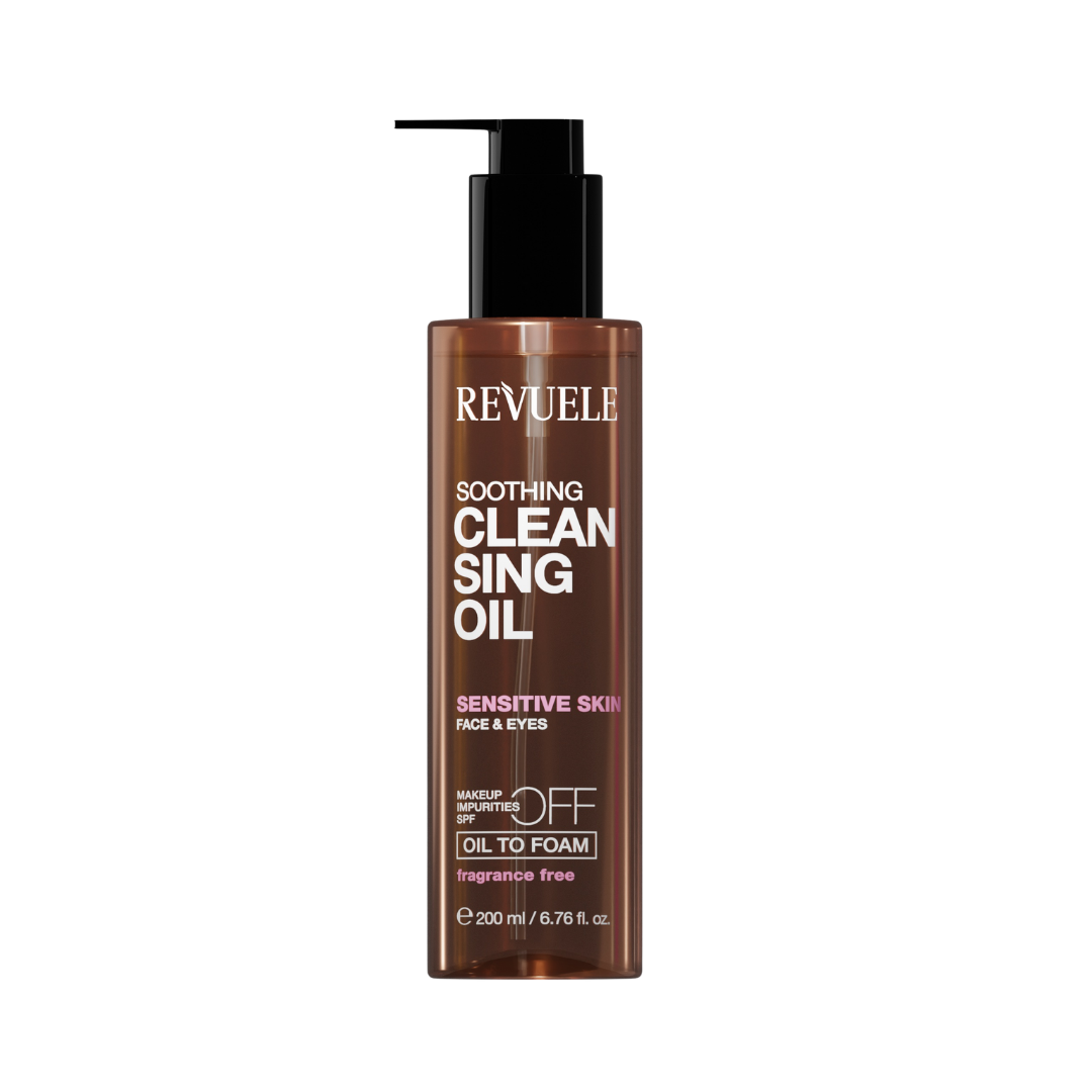 Revuele SOOTHING CLEANSING OIL - 200ml | ريفويل غسول زيتي مهدئ للبشرة - 200 مل