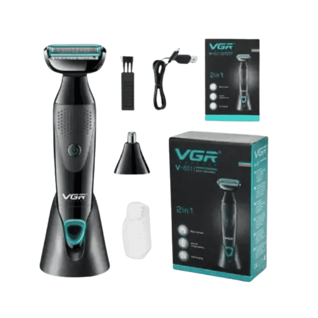 VGR BODY GROOMER | في جي آر ماكينة حلاقة 2 في 1