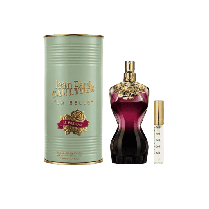 perfume samples La Belle Intense 4,5 ml | عينة عطر جان بول غوتييه لابيل لو برفيوم للنساء 4.5 مل