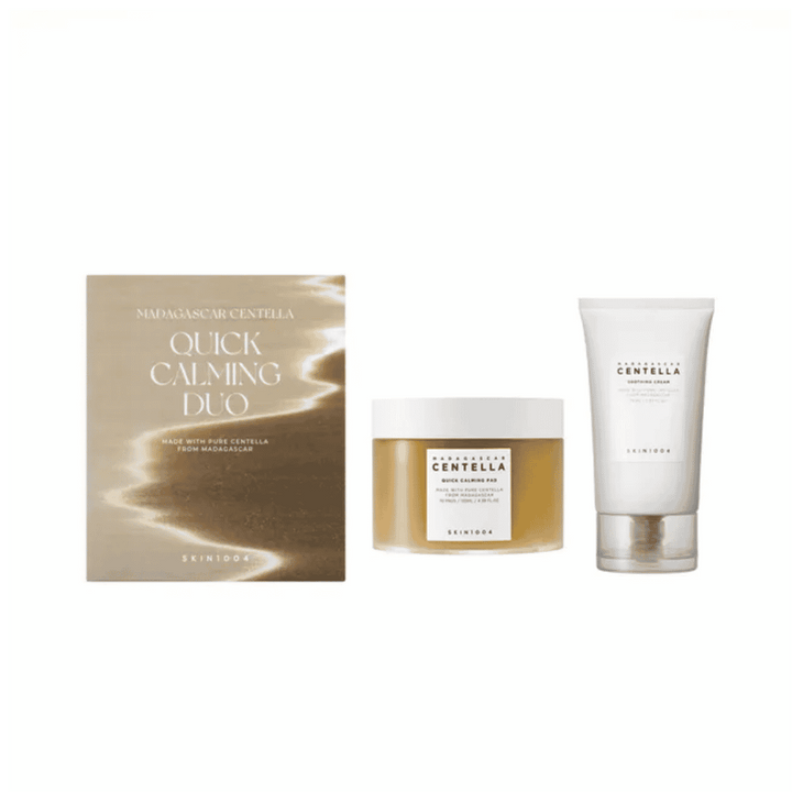 SKIN1004 - Madagascar Centella Quick Calming Duo Set - 130ml | سكين 1004مجموعة مهدئة سريعة سنتيلا -130مل