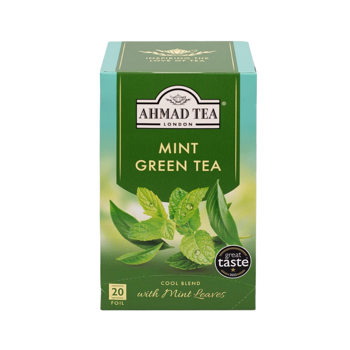 Ahmad Tea Mint Green Tea - 20 Pcs | شاي احمد شاي النعناع - 20 كيس