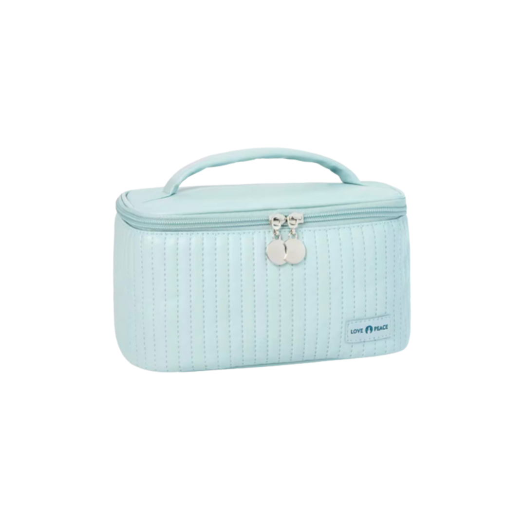 WASHBAG Toast Cosmetic Bag Sky Blue | حقيبة مكياج