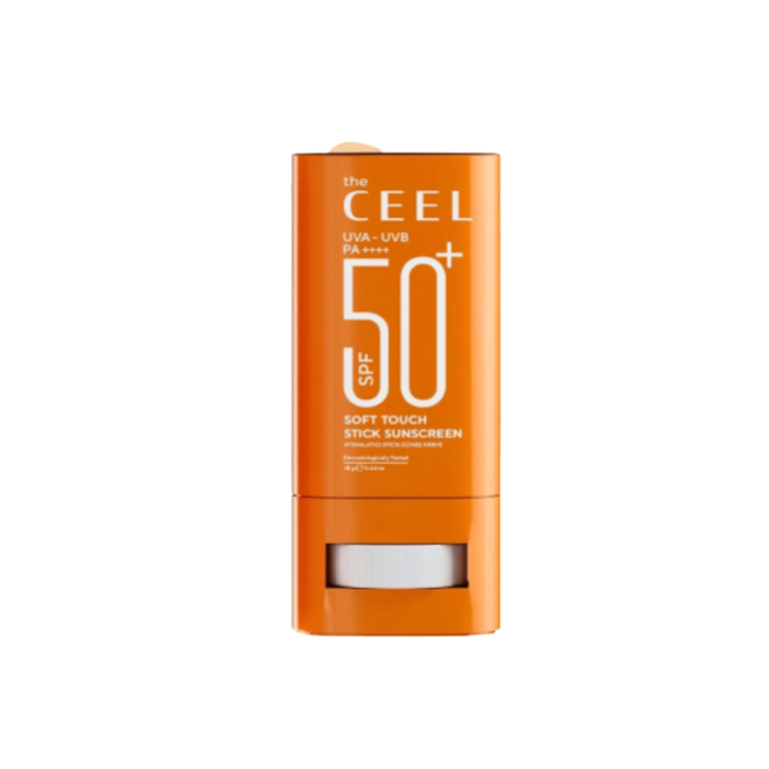 the CEEL Soft Touch Stick Sunscreen Spf50+ - 18g | ذا سيل واقي شمسي ستيك - 18 غ