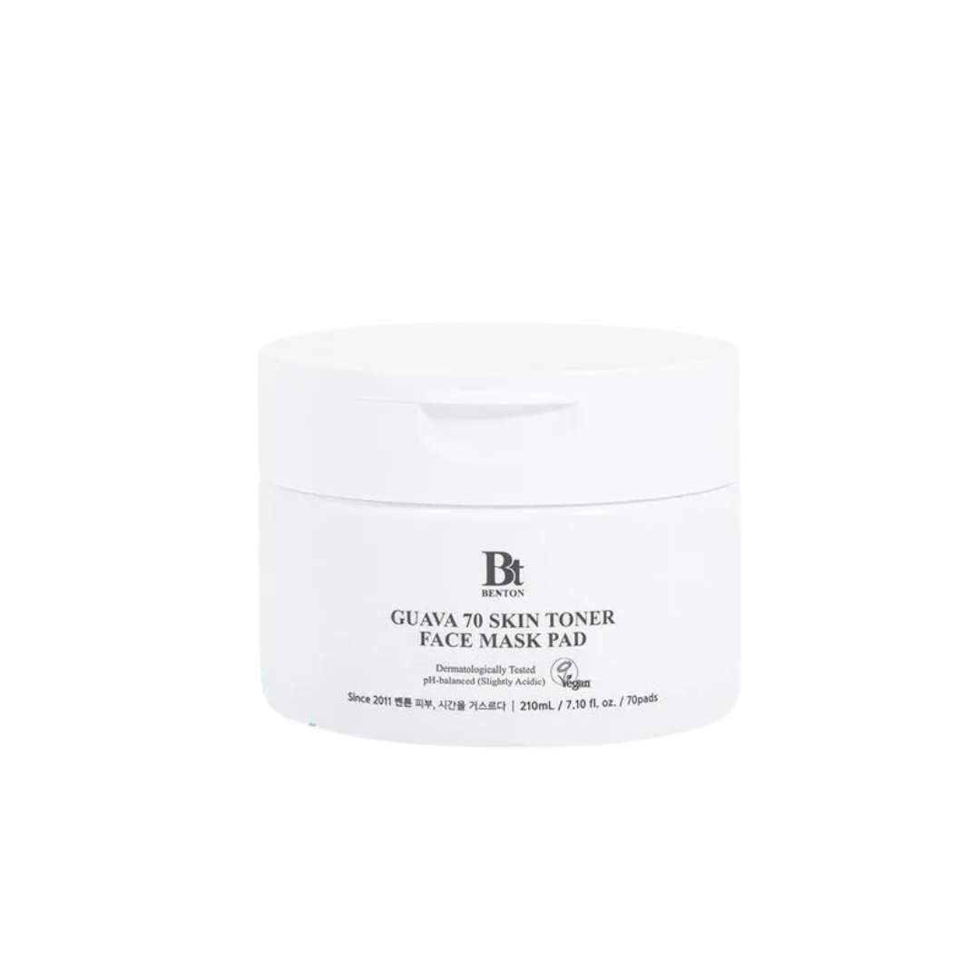 BENTON Guava 70 Skin Toner Face Mask Pad - 210ml | بينتون وسادات قناع التونر - 210 مل