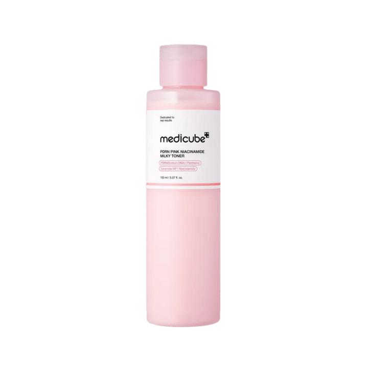 Medicube PDRN Pink Niacinamide Milky Toner - 150ml | ميدي كيوب تونر حليبي نياسيناميد وردي - 150مل