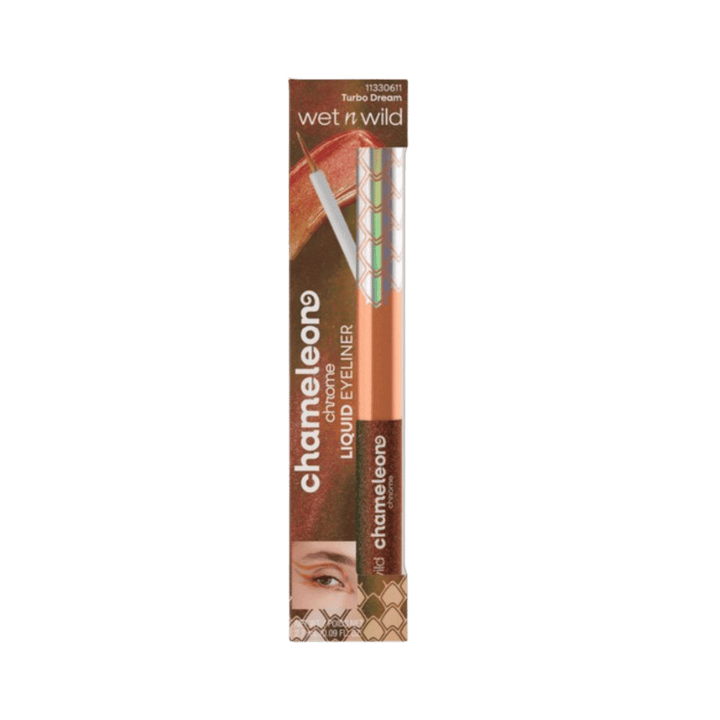 wet n wild Chameleon Chrome Liquid Eyeliner - 2.7ml | ويت ان وايلد كامليون كروم آيلاينر سائل- 2.7مل