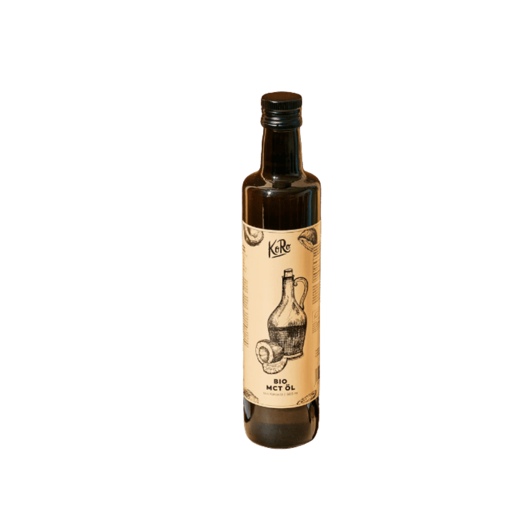 KoRo Bio Mct Oil - 500ml | كورو زيت جوز الهند غني بالدهون الثلاثية - 500 مل