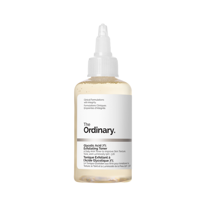 The Ordinary Glycolic Acid 7% Exfolating Toner - 240ml | ذا اورديناري تونر الجليكوليك اسيد - 240 مل