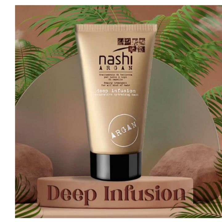 nashi Argan Deep Infusion Restorative Hydrating Mask - 150ml |ناشي أرغان ماسك ترميمي ومرطب بعمق -150 مل