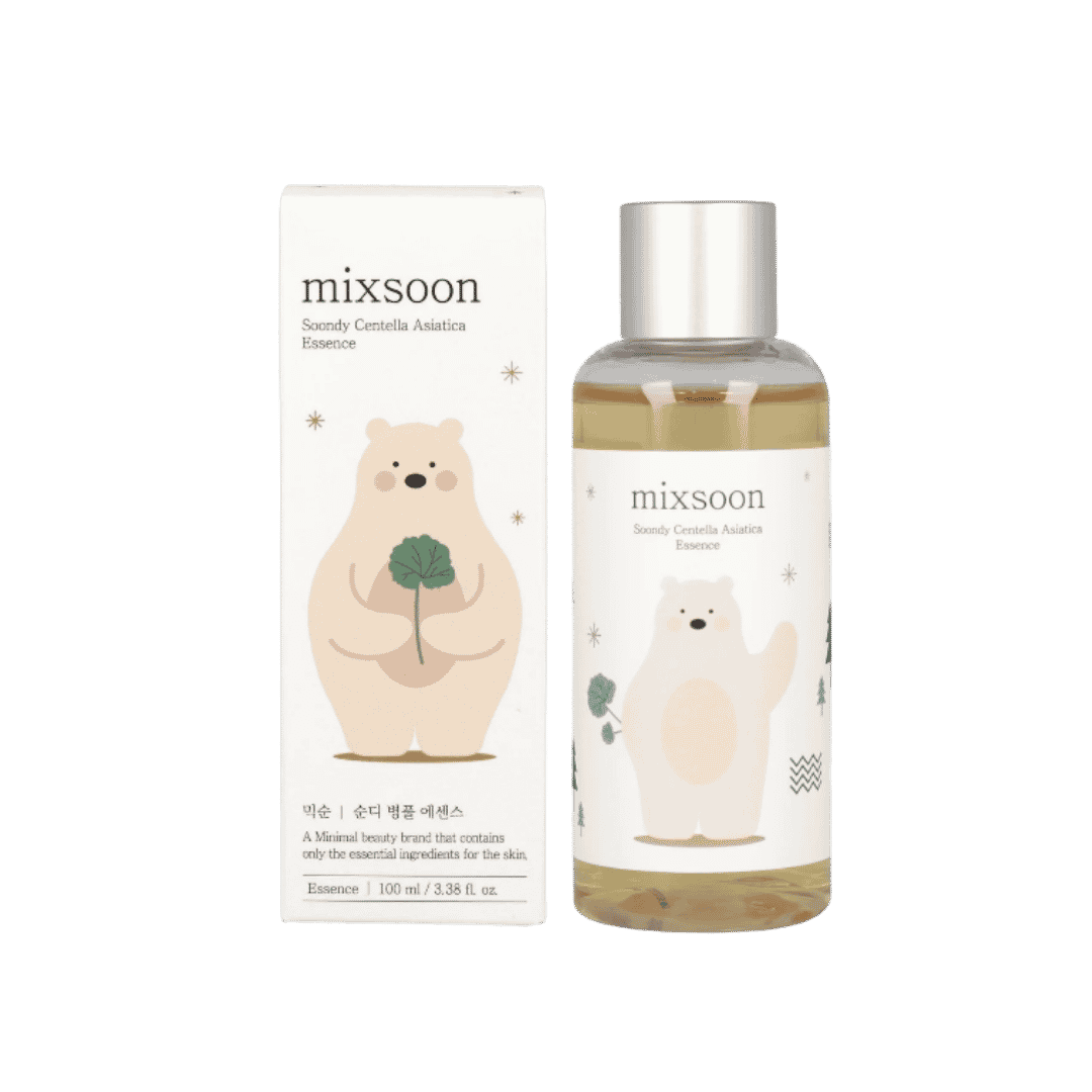 MIXSOON Soondy Centella Asiatica Essence - 100ml | ميكسون ايسنس السنتيلا المهدئ للبشرة - 100 مل