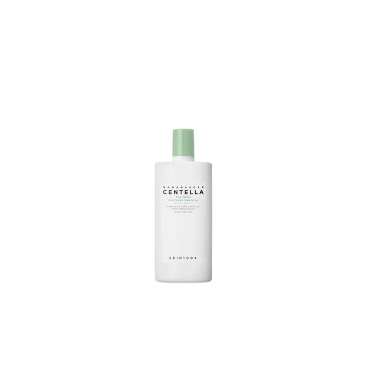 SKIN1004 Tea-Trica Soothing Sun Milk Spf50 - 50ml | سكين1004 واقي شمسي حليبي spf50 بالشاي و السيكا - 50 مل