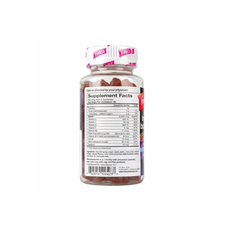 fine's Echinacea+ Super Immune Booster - 60 gummies | فاينز مكمل غذائي للاطفال معزز للمناعة إيشنيسيا - 60 حبة هلامية