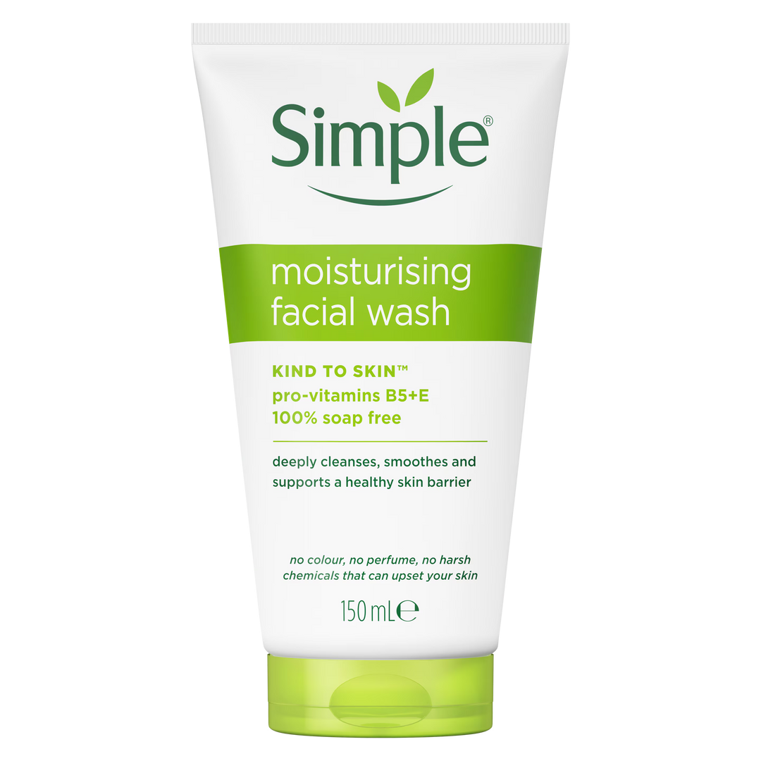 Simple Kind to Skin Moisturising Face Wash - 150ml | سمبل غسول مرطب للوجه - 150 مل