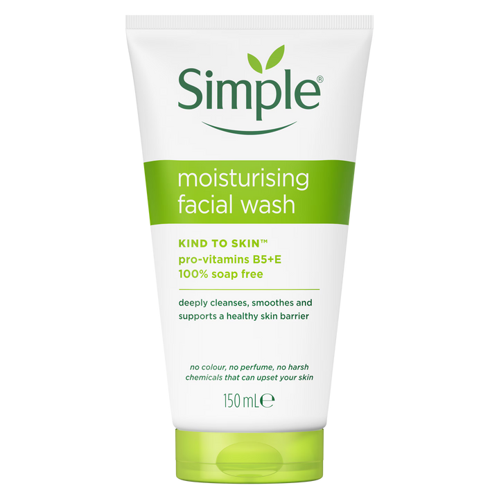 Simple Kind to Skin Moisturising Face Wash - 150ml | سمبل غسول مرطب للوجه - 150 مل