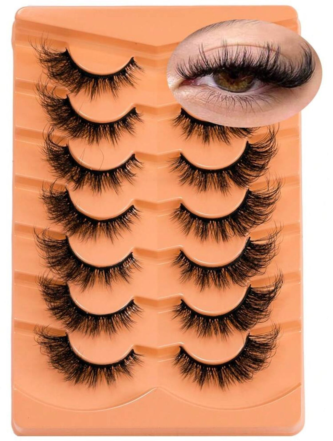7-piece eyelash set | رموش صناعية 7 قطع