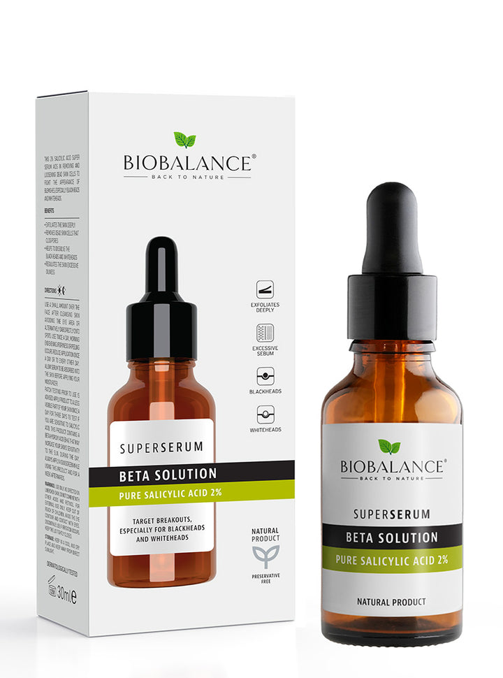 Bio balance Beta Solution Super Serum - 30 ml | بايو بالانس سوبر سيروم ساليسليك اسيد 2% - 30 مل