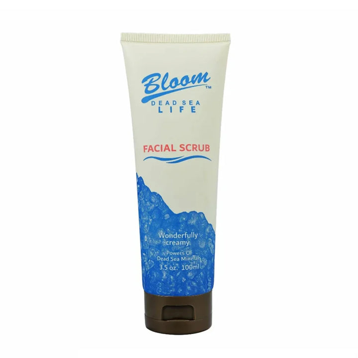 Bloom Dead Sea Facial Scrub - 100ml | بلوم مقشر للوجه بمعادن البحر الميت - 100مل