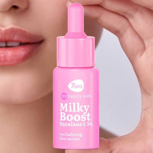 7DAYS Milky Boost Squalane 1.5% Revitalizing Face Serum - 20ml | زد برفكت سيروم ميلكي بوست - 20مل #4