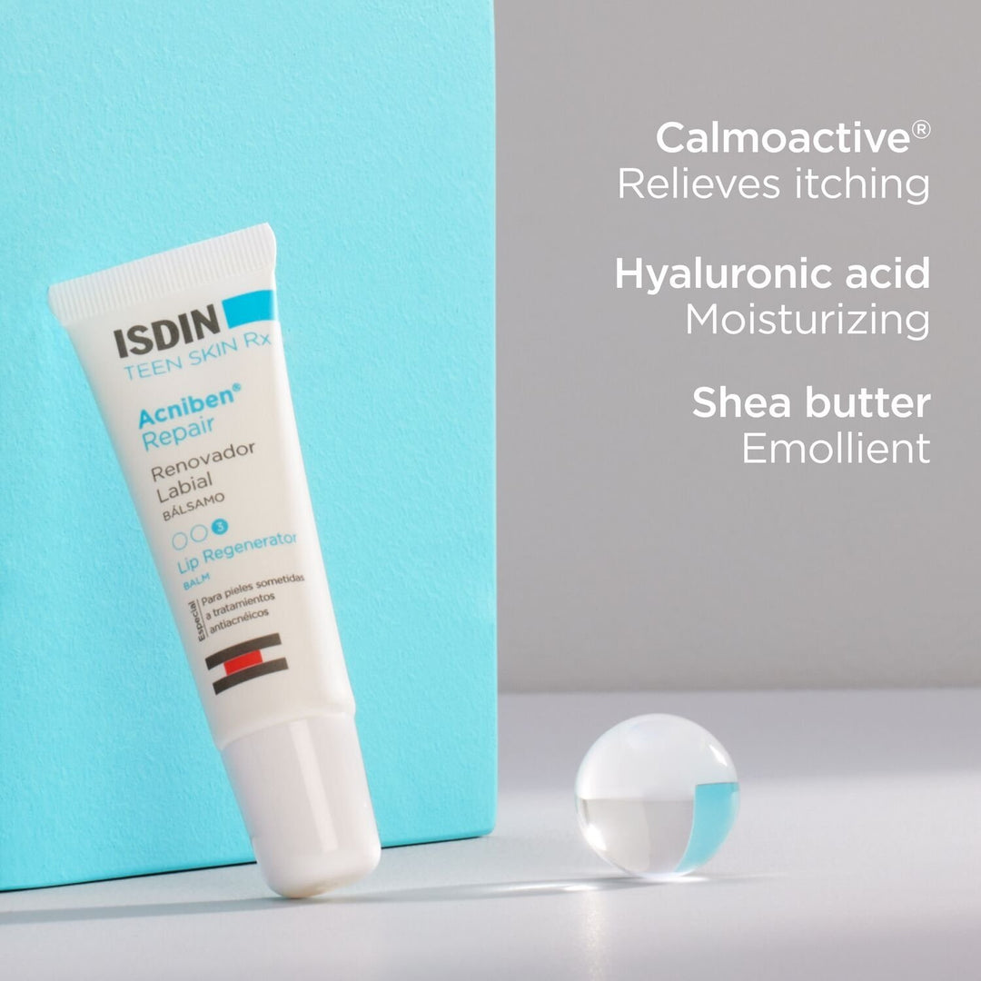 ISDIN Acniben Repair Labial Renewal Balm - 10ml | إسديين بلسم تجديد الشفاه - 10مل #2