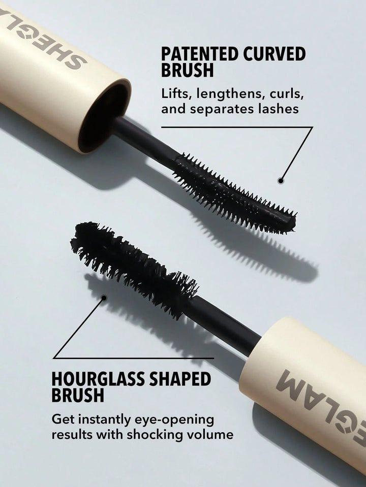Sheglam All-In-One Volume & Length Mascara - Washable Black | شيكلام ال ان ون ماسكارا