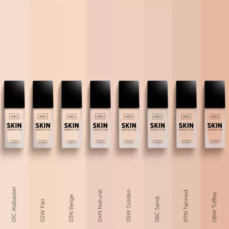 Wibo Skin Perfector Longwear Foundation - 30ml | ويبو سكين بيرفكتور فاونديشن طويل الثبات – 30 مل