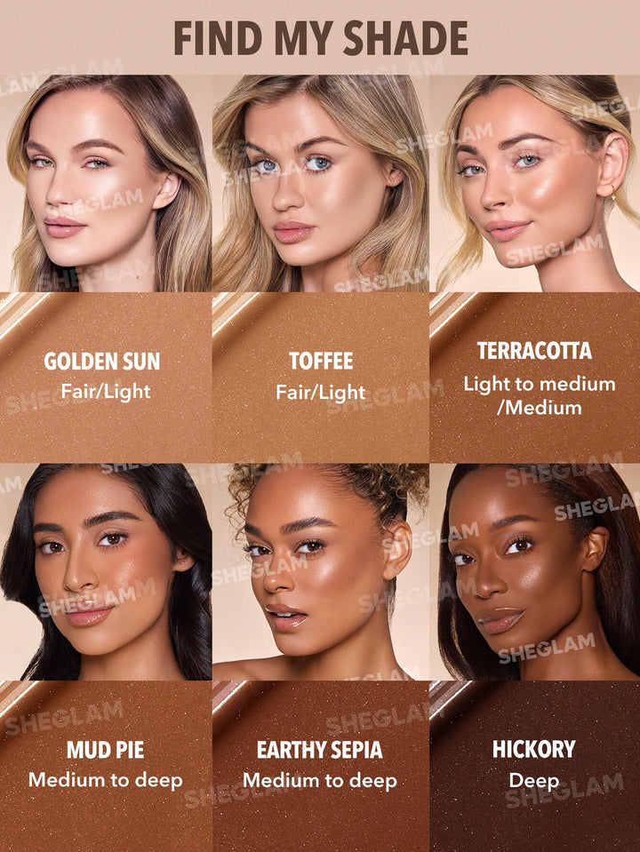 SHEGLAM Sun Beam Shimmer LIQUID Bronzeur - 5.2ml | شيكلام سائل برونزر سن بيم - 5.2 مل
