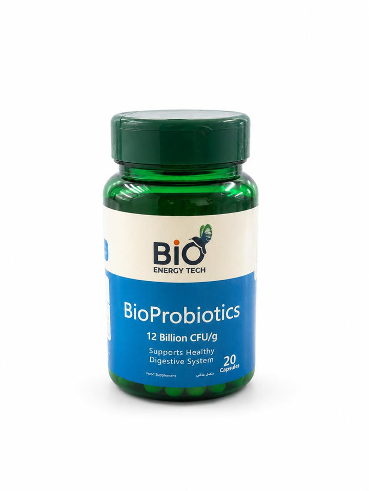 BIO Probiotics 12 Billion Cfu - 20 Capsules | بيو بروبيوتيك - 20 كبسولة