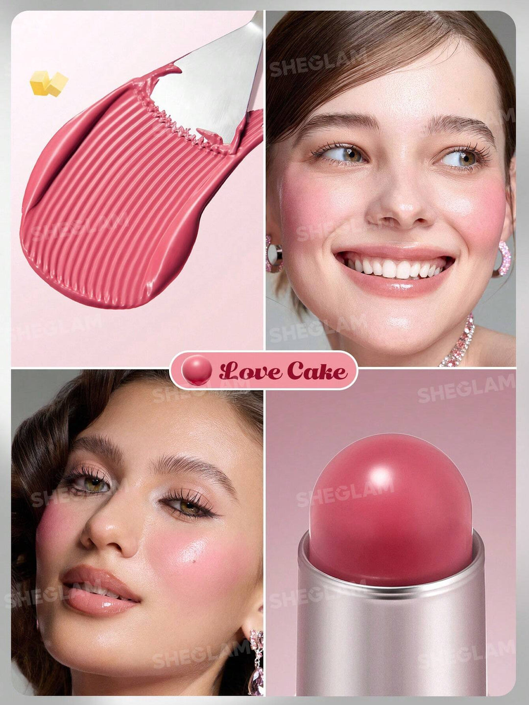 SHEGLAM Buttery Bliss Blush Stick - 6g| شيغلام بودرة خدود كريمية ستيك -6 غرام