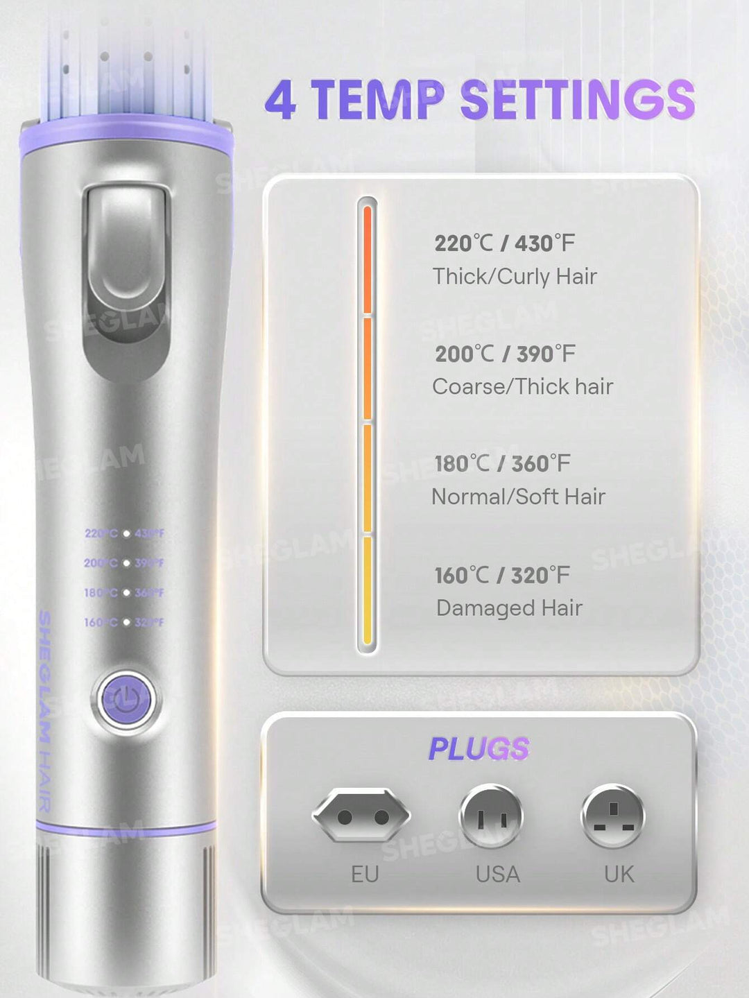 SHEGLAM Cool Lock Airflow Styler Hair 3-In-1 | شيغلام جهاز تصفيف الشعر 3 في 1