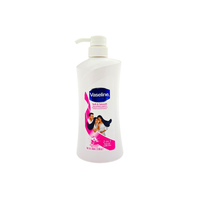 Vaseline Fresh & Clean Milk Nutrient Shampoo - 650ml | فازلين شامبو منظف ومنعش - 650 مل #1